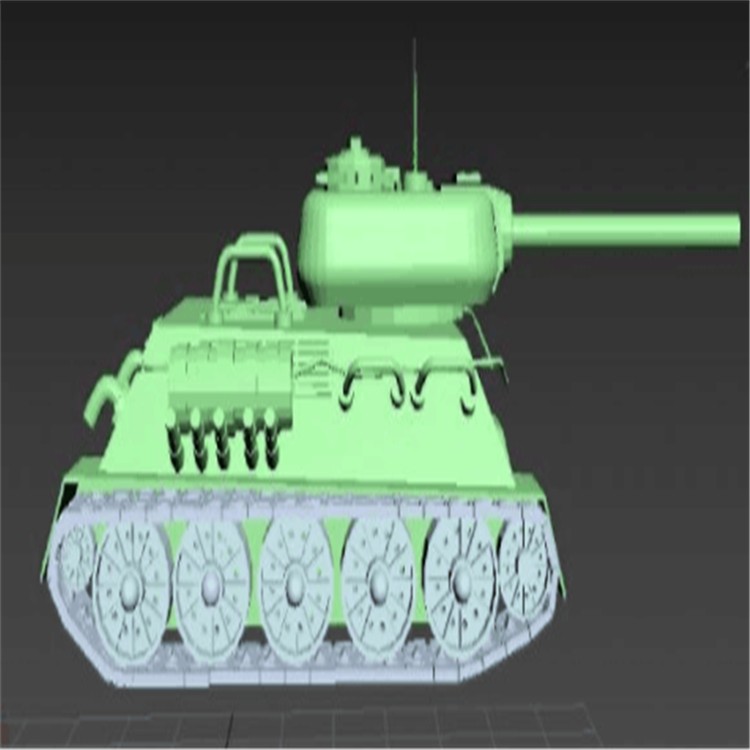 伊犁充气军用坦克模型